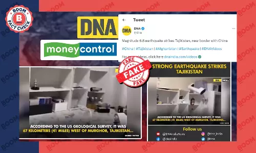 Earthquake In Tajikistan