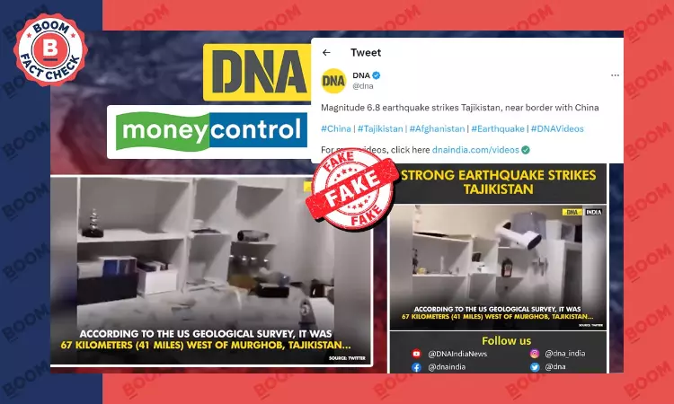 Earthquake In Tajikistan