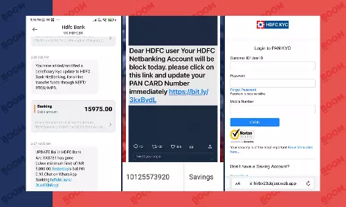 Got A Strange Text From HDFC Bank? This Is How The Phishing Scam Works