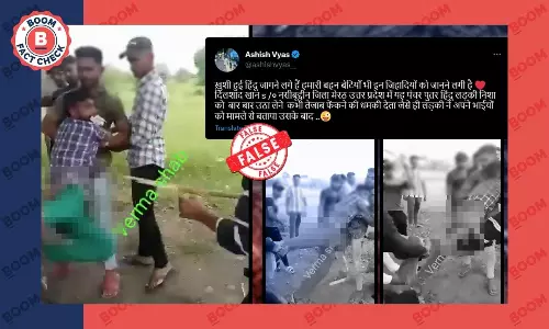 Old Video Of Minor Beaten In MP Shared With False Communal Spin