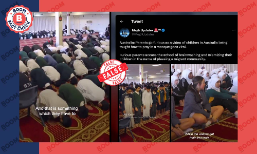 Scene From Austalian Reality Show Shared With False Communal Claim