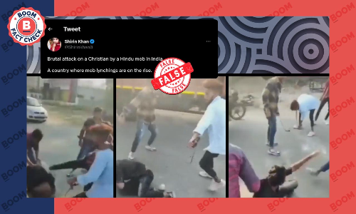 Old Video Of Dalit Youth Being Beaten Shared With False Communal Spin
