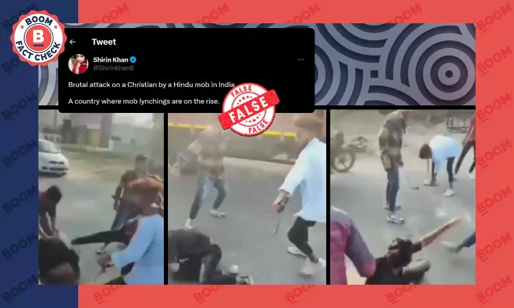 Old Video Of Dalit Youth Being Beaten Shared With False Communal Spin