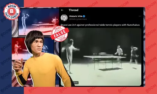 Video of Bruce Lee Playing 2 vs 1 Table Tennis Is Actually A Nokia Ad