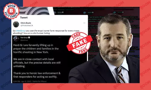 No, Ted Cruz Did Not Tweet The Same Text After Every Mass Shooting