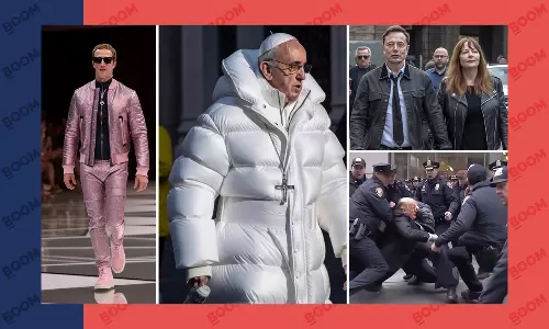 Zuckerberg On Ramp, Pope In Puffer Jacket? How To Spot An AI Image