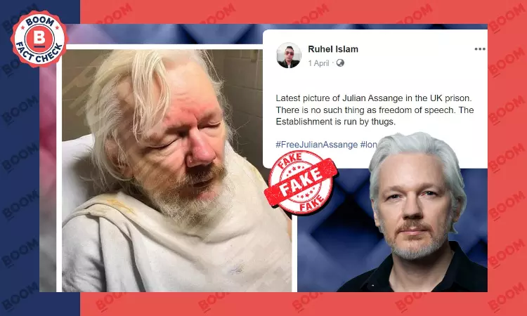 AI Generated Photo Of Julian Assange In Prison Goes Viral