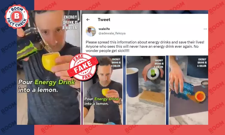Magician’s Prank Video Shared As Ill Effects of Energy Drinks on Body
