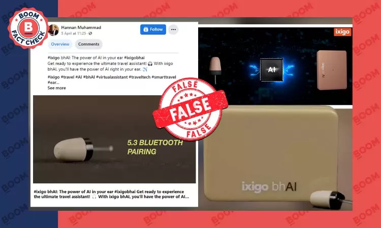 Ixigos April Fools Prank With Fictional AI Earbud bhAI Shared As Real