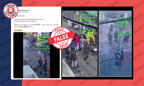 Madhya Pradesh Video Revived As Crackdown On Muslims Offering Namaz In UP