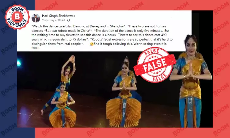 Video Of Dancers Falsely Viral As Performance Of Chinese Robots