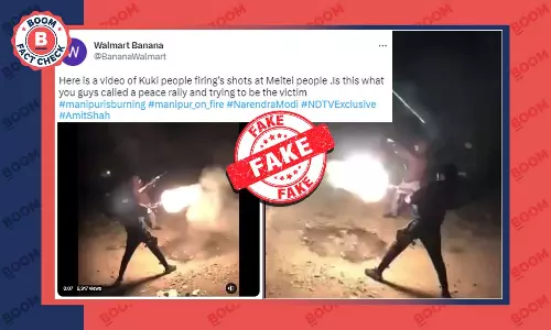 Old Video Of High-Tech Ammo Falsely Linked To Manipur Clashes