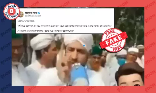 2021 Video Of Hate Speech By Bangladesh Preacher Peddled As Uttar Pradesh
