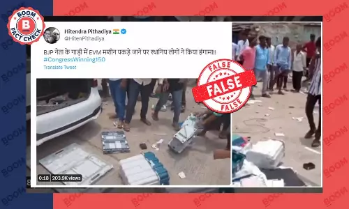 Video Of Attack On Karnataka EC Vehicle Viral With False Claims