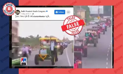 Video Of Tractor Rally In Kerala Shared As Support Of Wrestlers Protest