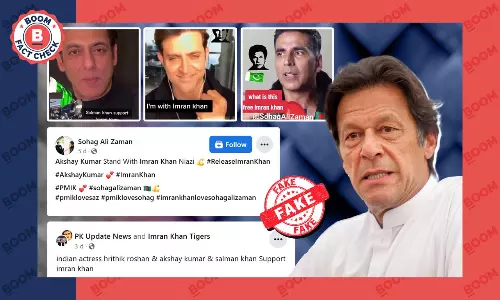 Altered Videos of Hrithik Roshan, Akshay Kumar Supporting Imran Khan Viral