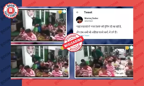 No, Video Does Not Show Madrassa Students Being Trained To Kill