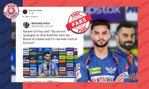 No, Naveen Ul Haq Did Not Apologise to Virat Kohli Post On-field Spat