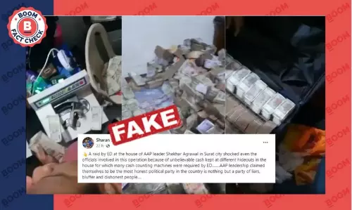 Old Video Revived To Falsely Claim ED Raid On AAP Gujarat Leaders House