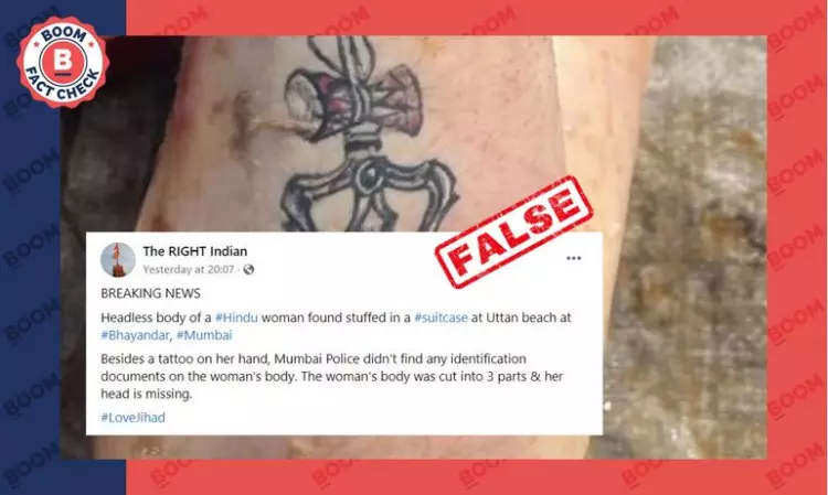 Photo Of Murder Victim Found On Maharashtra Beach Viral With Communal Spin