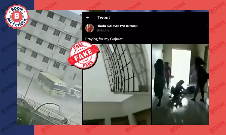 Old Visuals From 2019 Cyclone Fani Falsely Linked To Biparjoy