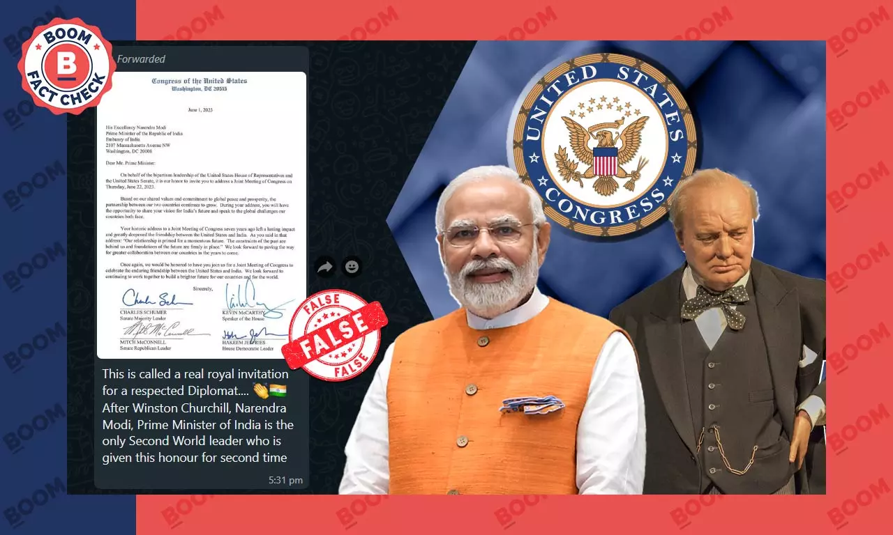 1280px x 768px - Is PM Modi The Only Leader To Address US Congress Twice After Winston  Churchill? | BOOM