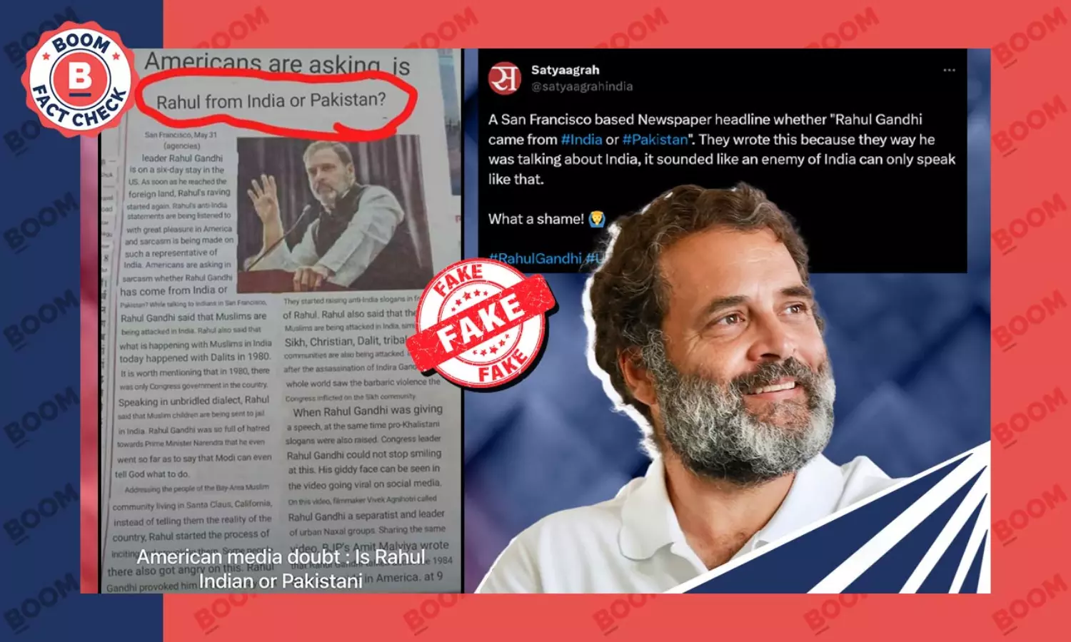 Digitally Translated Hindi Article Criticising Rahul Gandhi Shared With  False Captions | BOOM