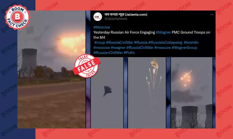 Video Game Visuals Peddled As Russian Army Fighting With Wagner Rebels