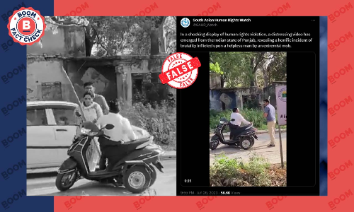 Video Of Family Dispute In UP Shared As Extremist Mob Attack In Punjab