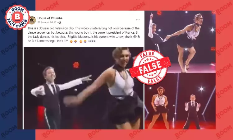 Old Video Falsely Revived As Emmanuel Macron Dancing With His Wife