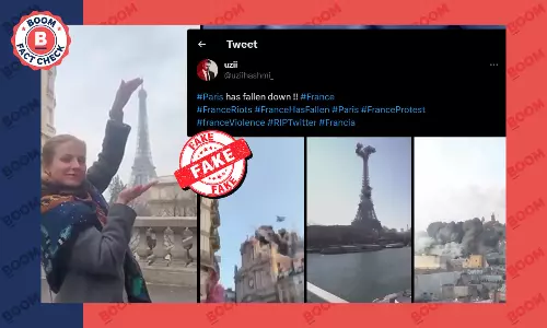 Amid Unrest In France, CGI Video of Jets Bombing Paris Viral As Real