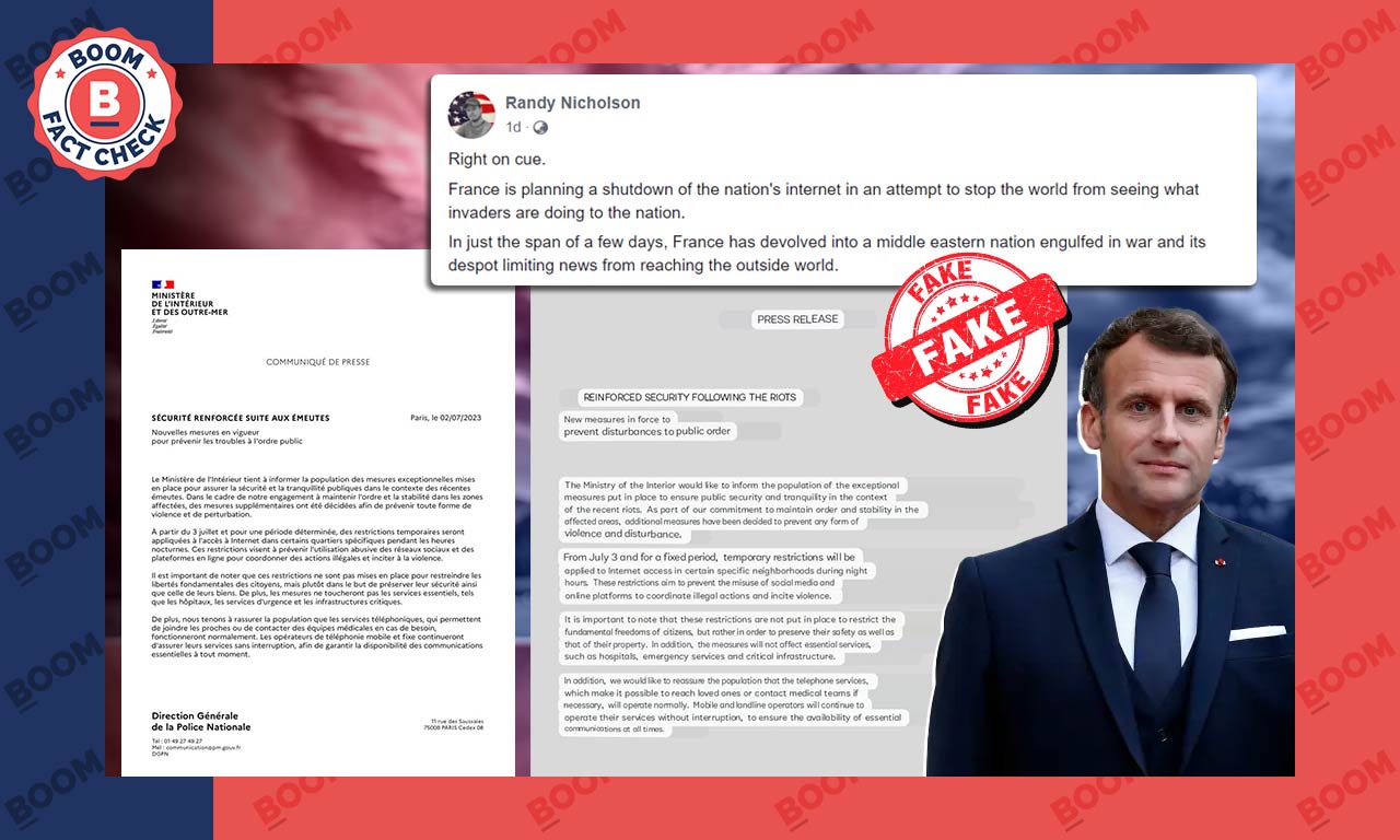 No, France Has Not Shut Down Amid Protests BOOM