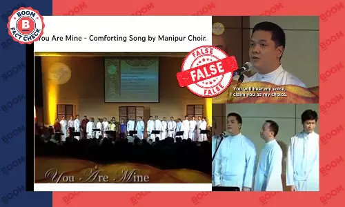 Video Of Philippines Jesuit Priests Singing You Are Mine Shared As Manipur