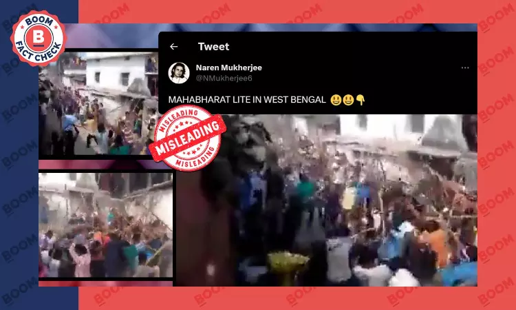 Old, Unrelated Video Shared As Violence During Bengal Panchayat Polls