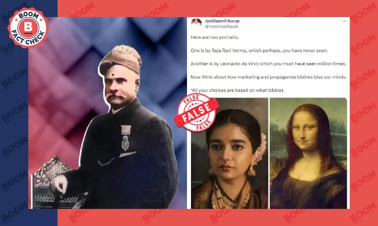 Modern Recreation of Raja Ravi Varma’s Painting Shared As Real