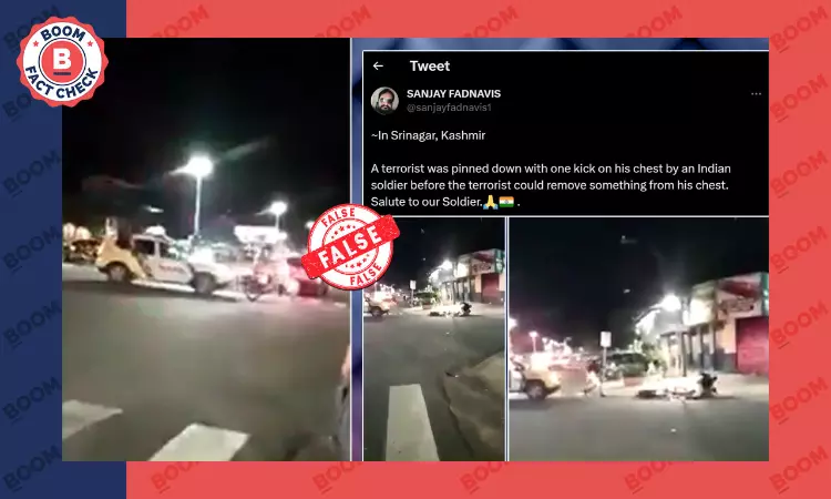 Old Video From Brazil Falsely Shared As Terrorist Caught In Kashmir