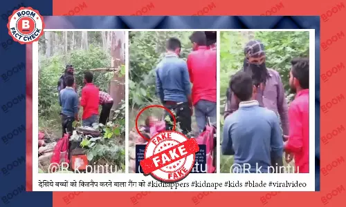 Scripted Child Kidnapping Video Peddled As Real