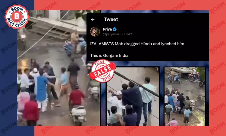 Haryana Riots: MP Video Of Man Thrashed Viral With False Claims