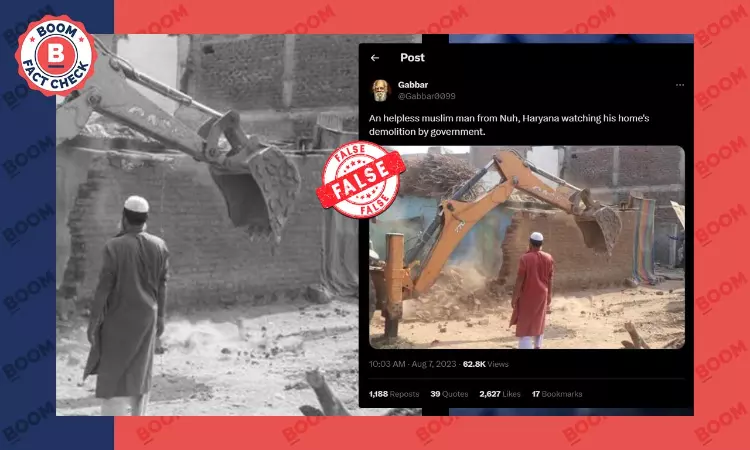 2022 Photo From MP Falsely Linked to Haryana Demolitions