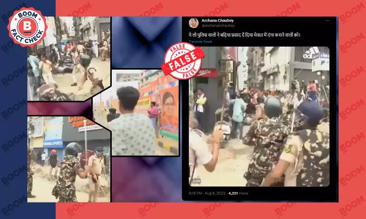 Video From Bihar Peddled As Police Thrashing Protestors In Haryana