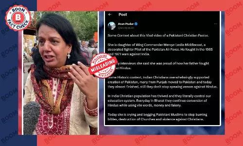 Video Of Pakistani Pastor Condemning Attacks Peddled With False Communal Claim