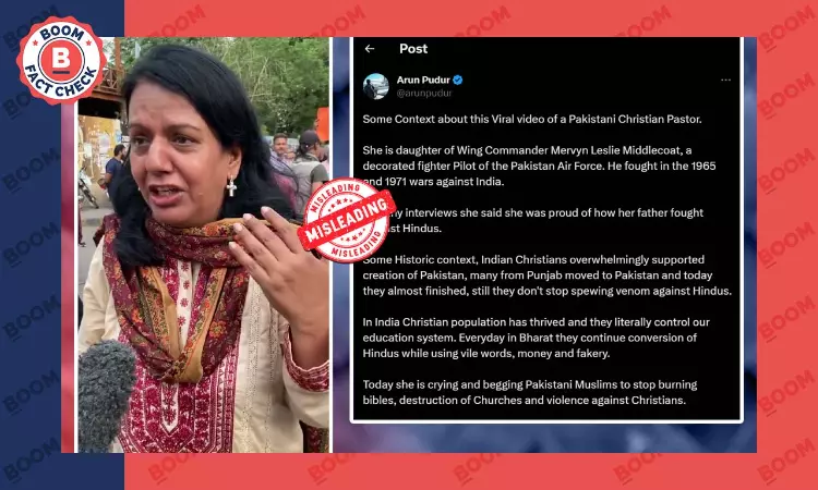 Video Of Pakistani Pastor Condemning Attacks Peddled With False Communal Claim