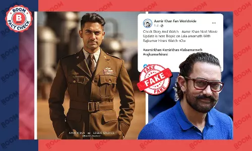 AI-Generated Image Of Aamir Khan Viral As Lala Amarnath Biopic Look