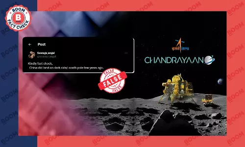 Claims Of China Being The First Country To Land On The South Pole Of The Moon Is False