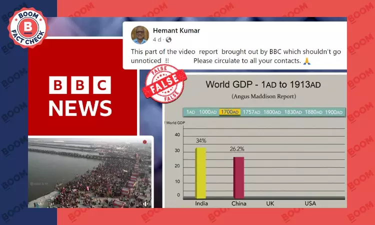 Video Showing How The British Impoverished India Not By The BBC