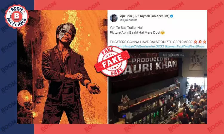 Video Of Football Fans Celebrating Viral As Reaction For SRKs Jawan