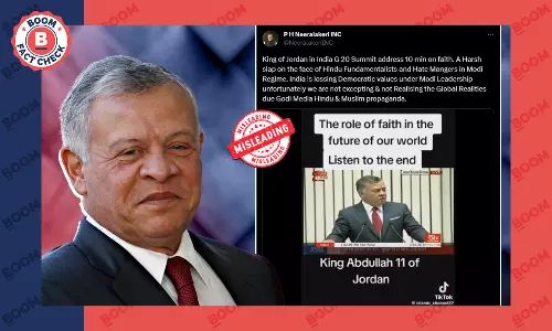 Jordan Kings 2018 Speech On Curbing Hate Speech Falsely Linked To G20