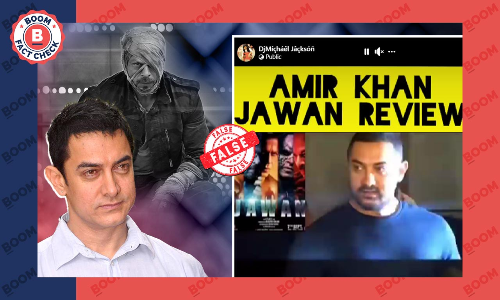 Old Video Viral As Aamir Khan Reviewing Shah Rukh Khans Jawan