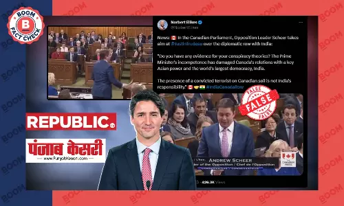 Old Video Of Opposition Leader Criticising Justin Trudeau Viral As Recent Old Video Of Opposition Leader Criticising Justin Trudeau Viral As Recent