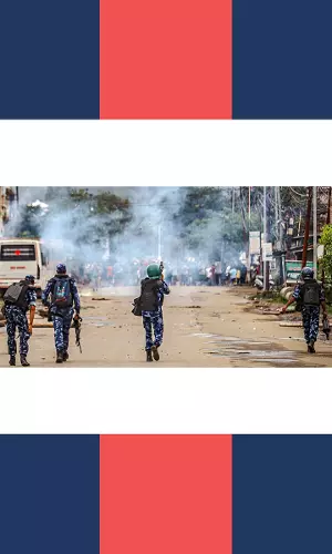 Manipur: Security Forces Alleged Use Of Pellet Guns Against Student Protesters Sparks Outcry